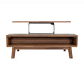 GIA COFFEE TABLE W/ LIFT TOP - WARM PECAN- - Calgary Furniture Store