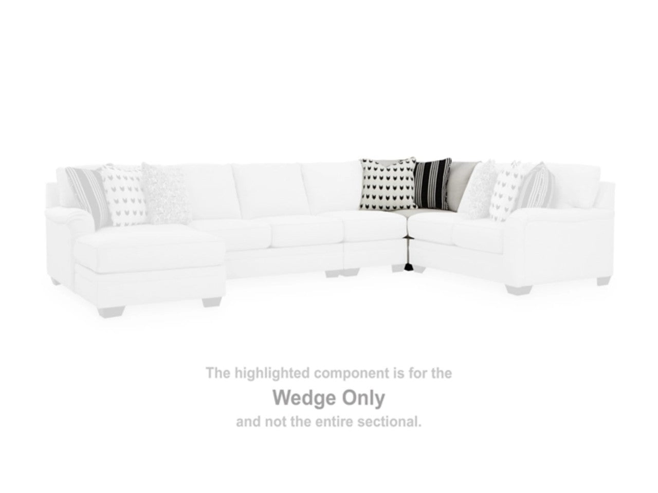 Huntsworth Sectional - Dove Grey - Calgary Furniture Store