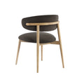 MILO DINING CHAIR - SLATE CHARCOAL LH - Calgary Furniture Store