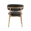 MILO DINING CHAIR - SLATE CHARCOAL LH - Calgary Furniture Store