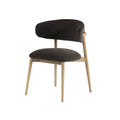 MILO DINING CHAIR - SLATE CHARCOAL LH - Calgary Furniture Store