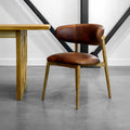 Milo Dining Chair -TOBACCO (Copy) - Calgary Furniture Store