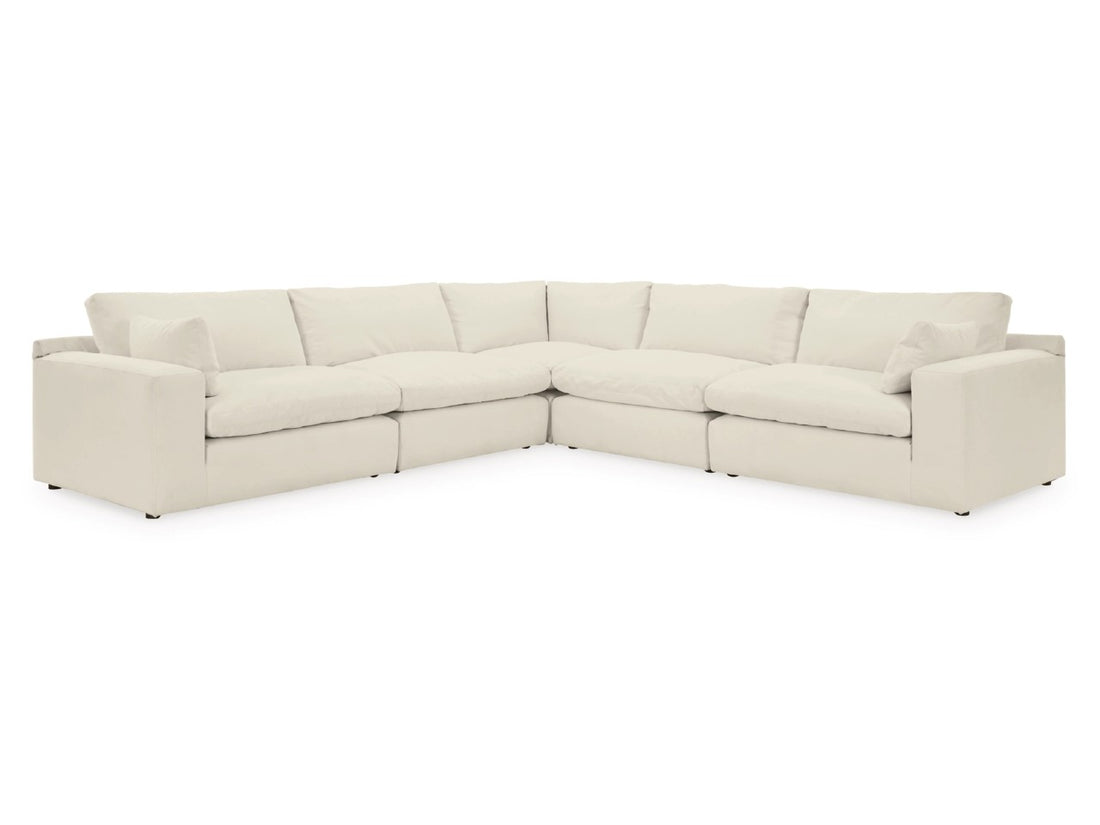 Next-Gen Gaucho Sectional - Chalk - Calgary Furniture Store