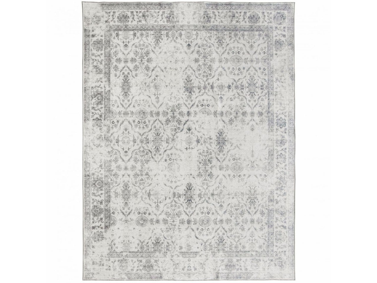 Noor Vintage - Ivory Gray Rug - Calgary Furniture Store