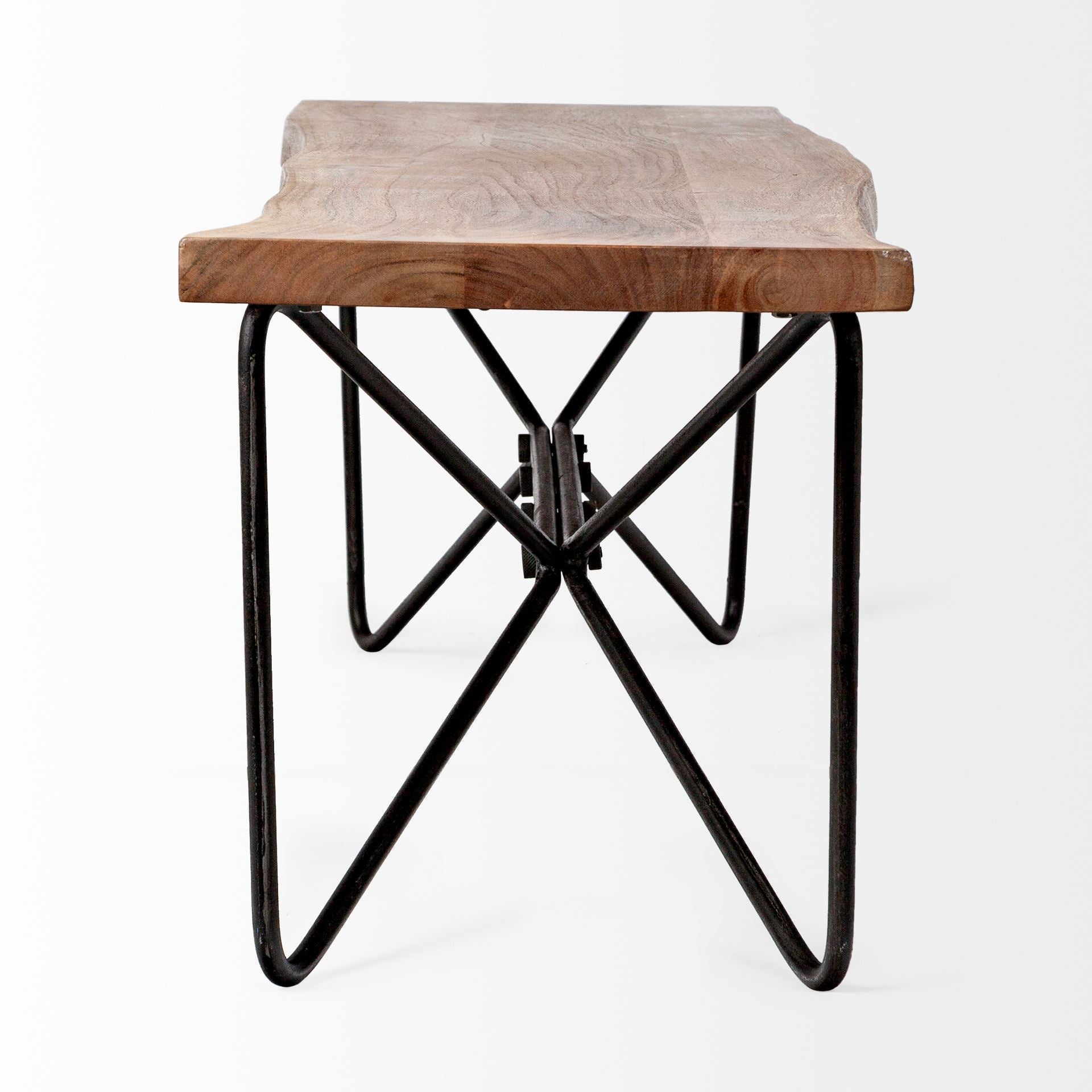 Papillion Natural Wood Dining Bench | Calgary Furniture Store
