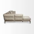 Denali - Upholstered Wooden Frame Left Four Seater Sectional | Calgary's Furniture Store | Calgary Sectionals