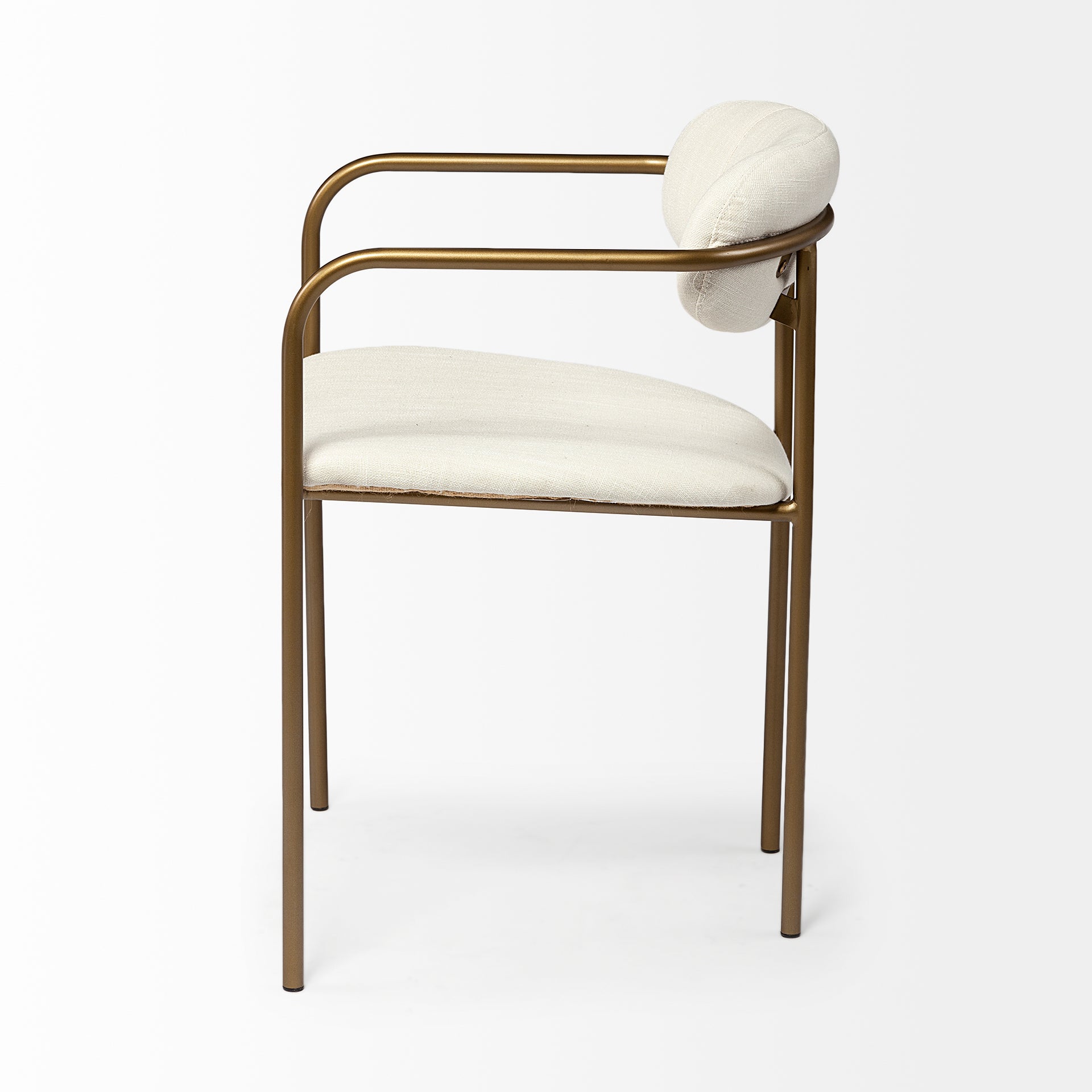 Parker Dining Chair - Gold | Calgary's Furniture Store | Calgary Dining Chairs