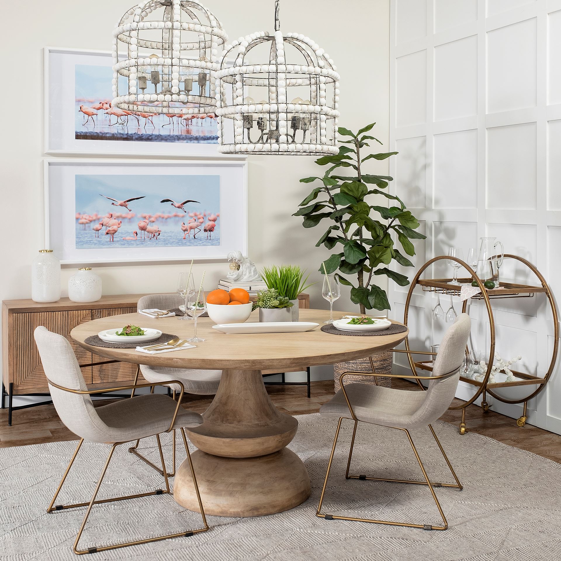 Carola Bar Cart | Calgary Furniture Store