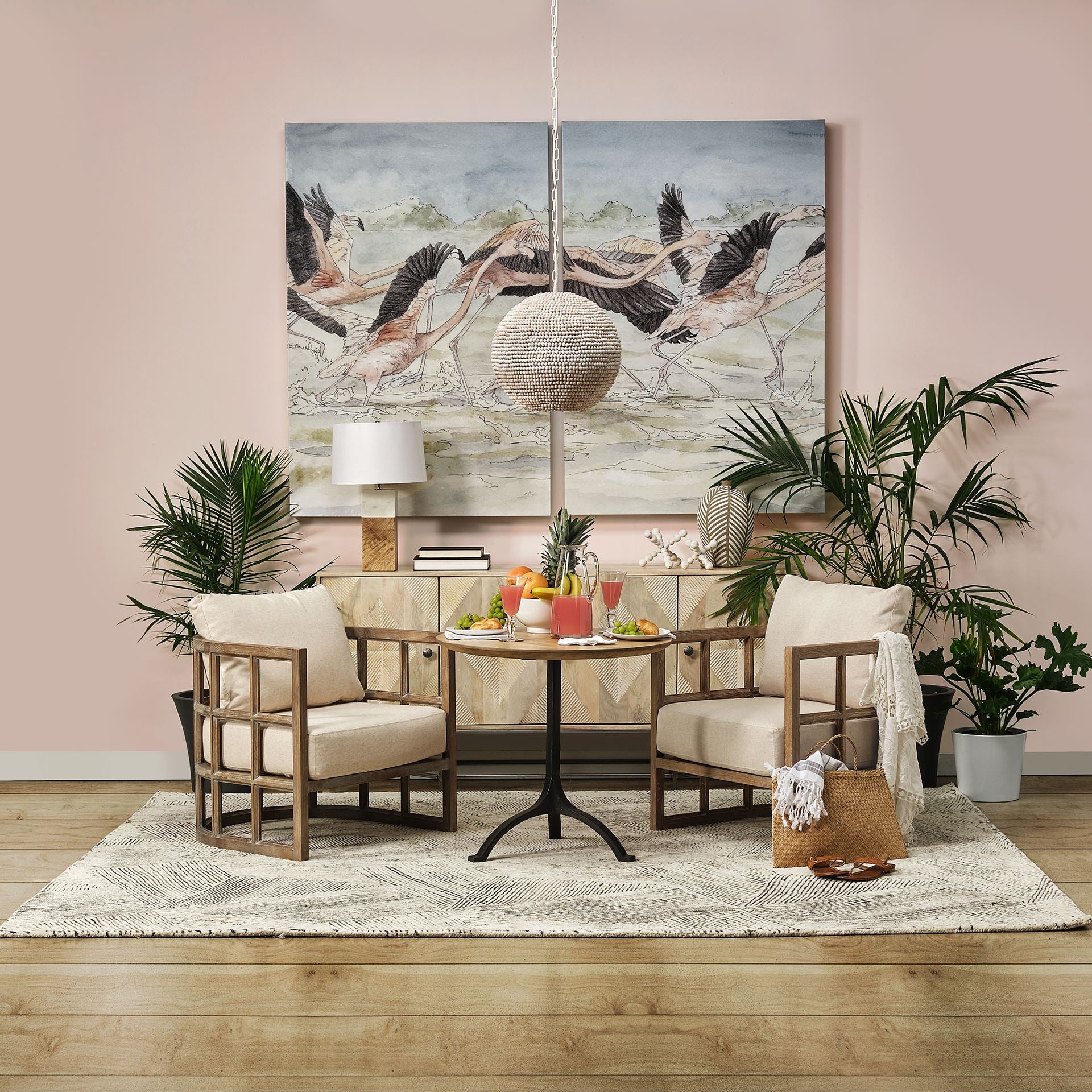 Skylar II Accent Chair - Tan Fabric Covered Cushioned | Calgary's Furniture Store | Calgary Accent Chairs