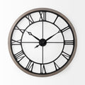 Mething Gray Wall Clock | Calgary Furniture Store