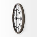 Mething Gray Wall Clock | Calgary Furniture Store