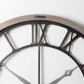 Mething Gray Wall Clock | Calgary Furniture Store
