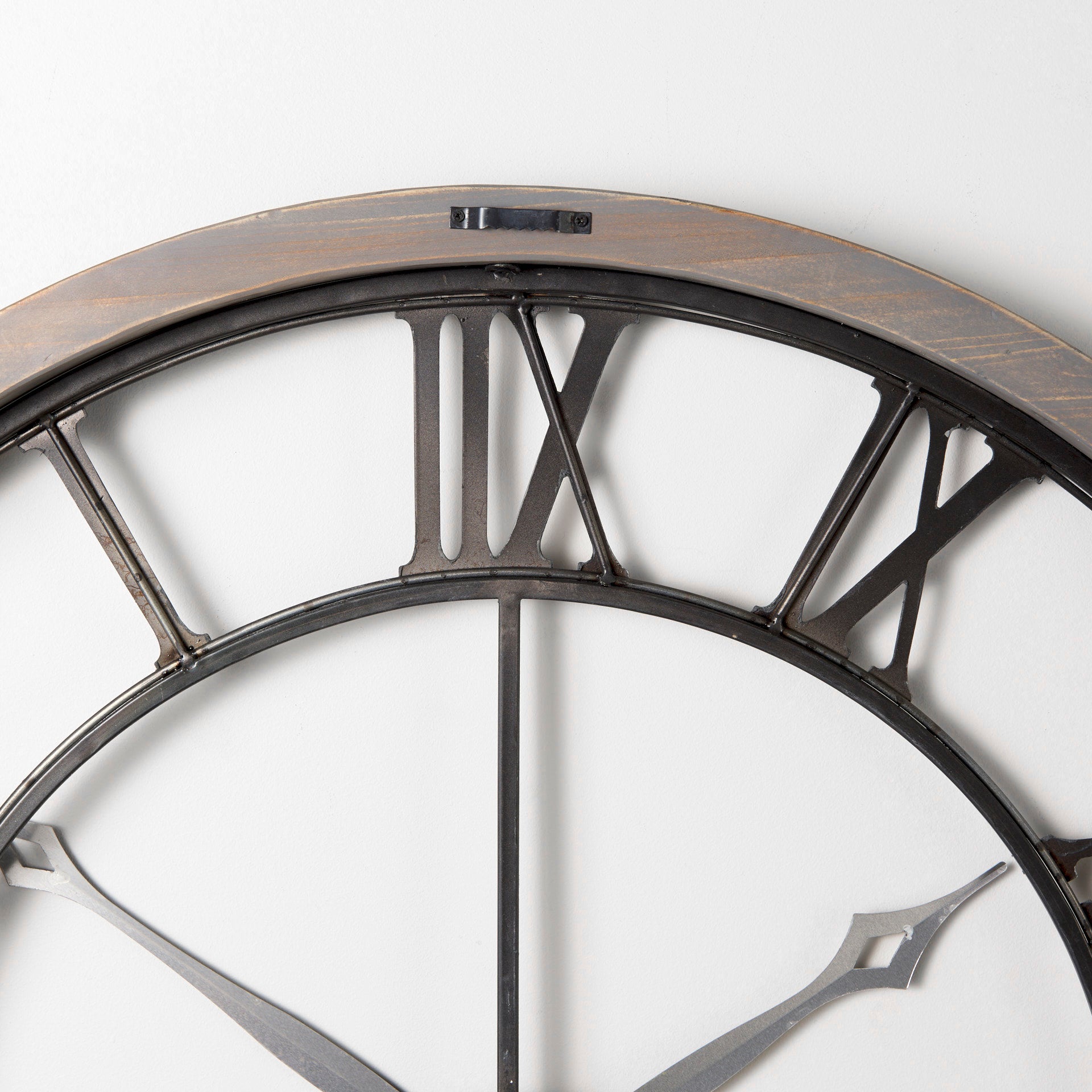 Mething Gray Wall Clock | Calgary Furniture Store