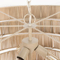 Marimba Natural Cane 6 Tier Chandelier | Calgary Furniture Store