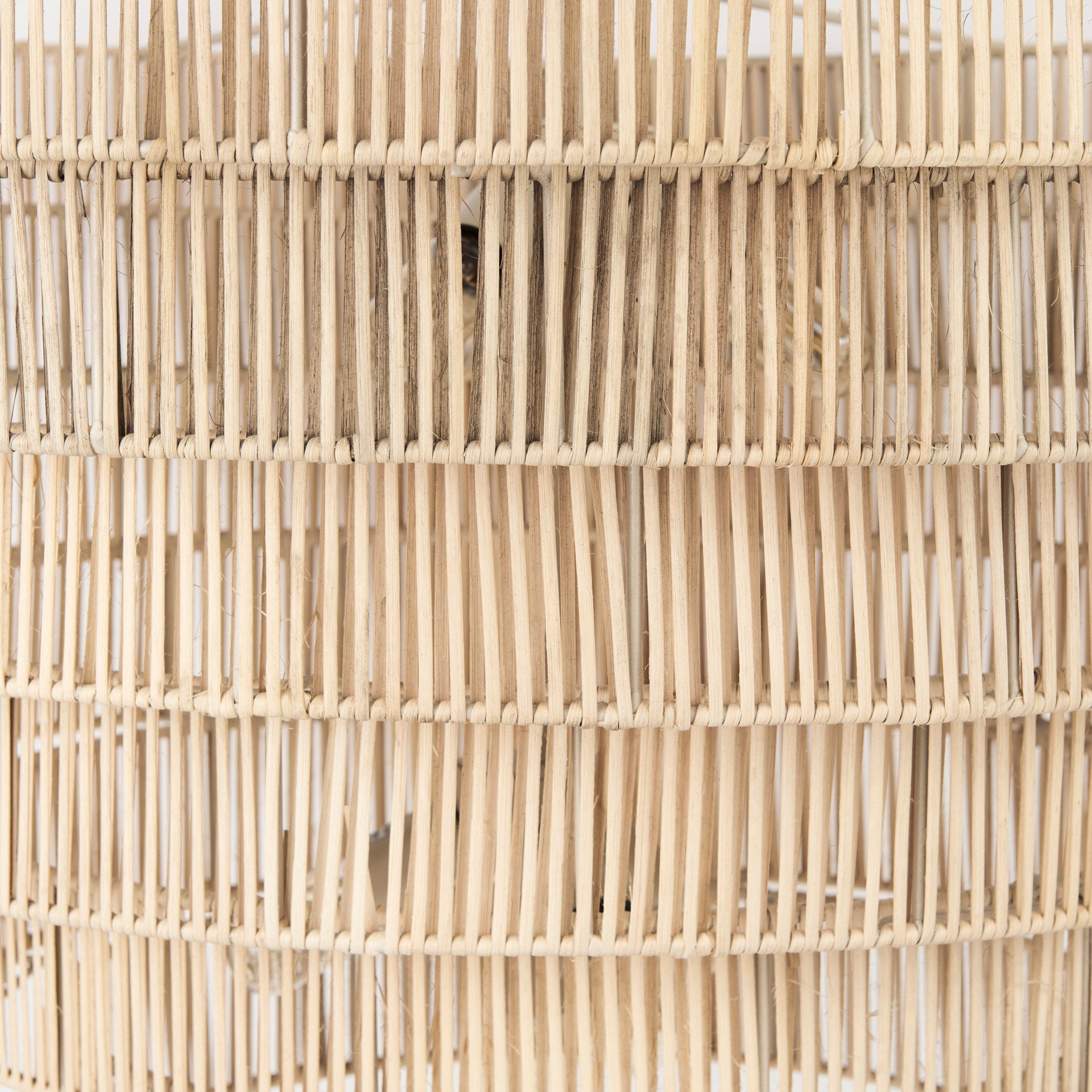 Marimba Natural Cane 6 Tier Chandelier | Calgary Furniture Store