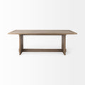Aida Light Brown Dining Table | Calgary Furniture Store