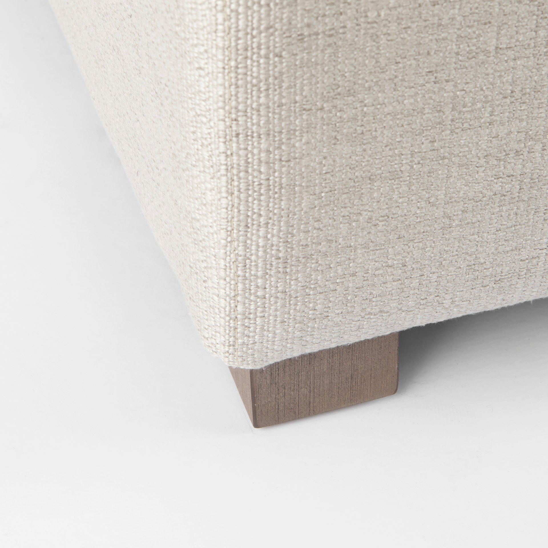 Valence Beige Ottoman | Calgary Furniture Store