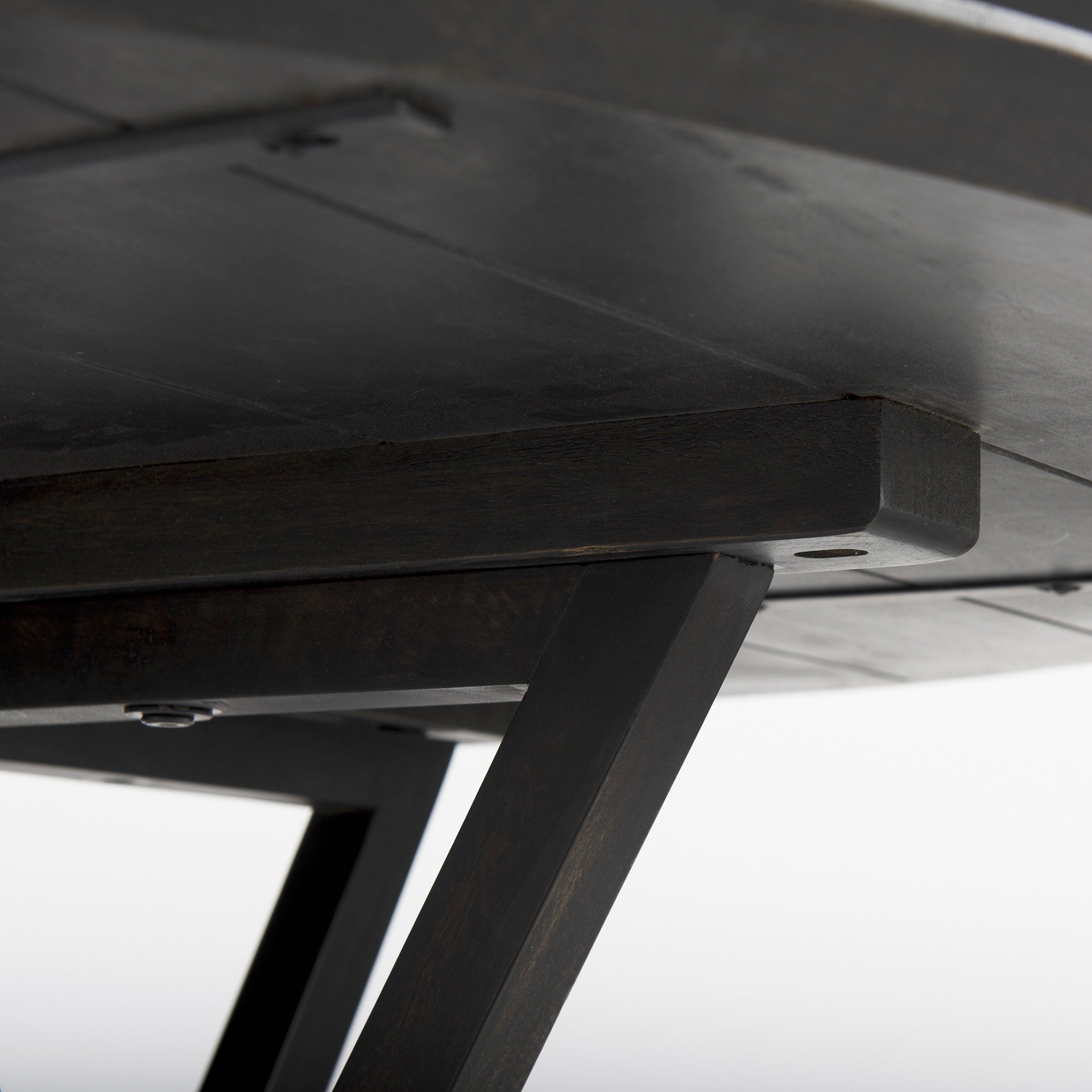 Jennings Round Dining Table 48" Dark | Calgary Furniture Store