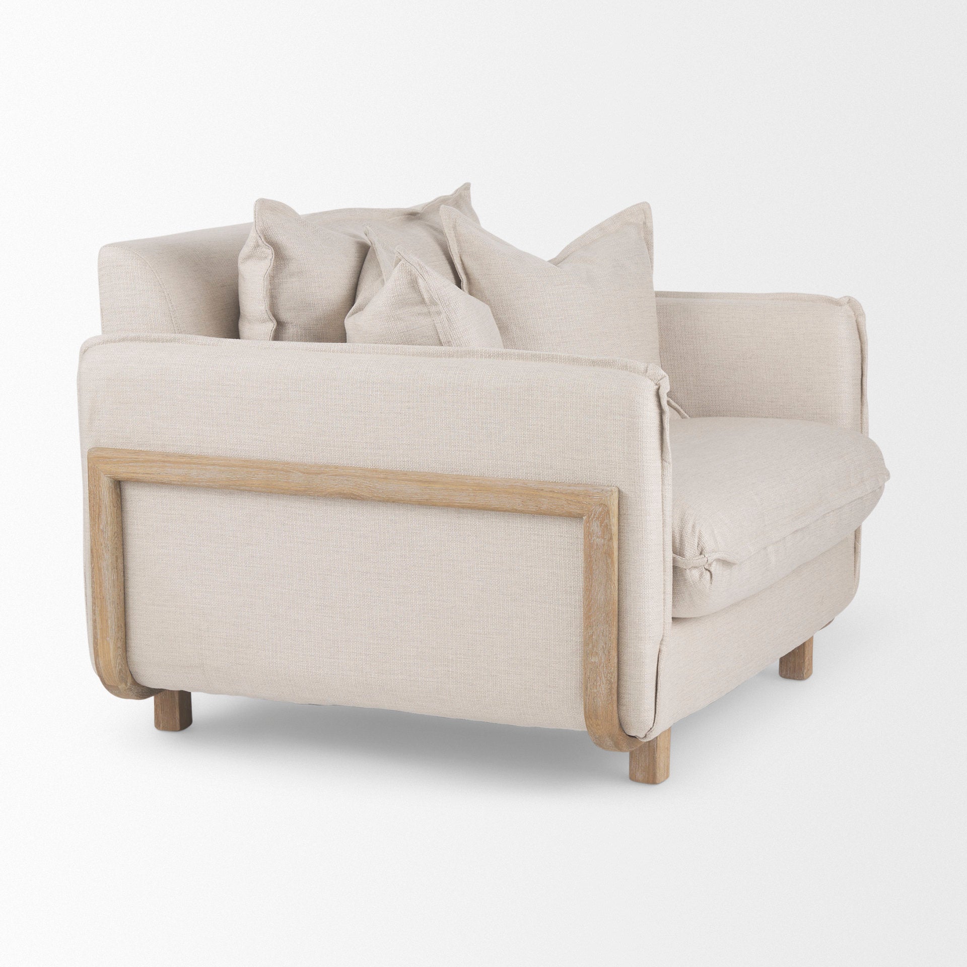 Roy Beige Accent Chair | Calgary Furniture Store