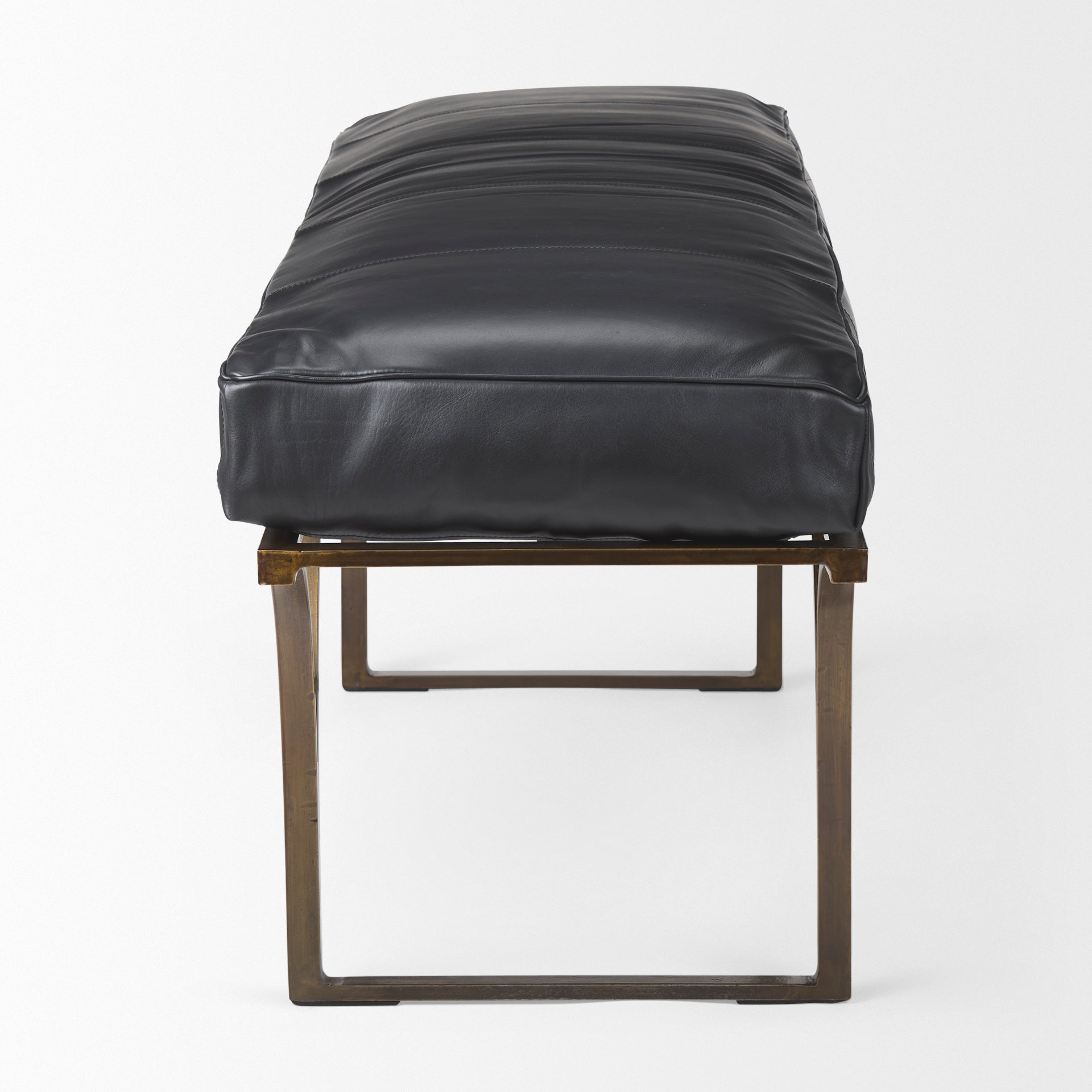 Jessie Black Accent Bench | Calgary Furniture Store
