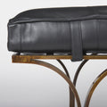 Jessie Black Accent Bench | Calgary Furniture Store