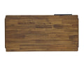 SOLID ACACIA WOOD COFFEE TABLE - Estelle Brown | Calgary Furniture Store