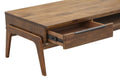SOLID ACACIA WOOD COFFEE TABLE - Estelle Brown | Calgary Furniture Store