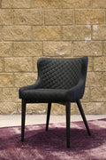 Cardston Dining Chair - Dark Grey | Calgary's Furniture Store | Calgary Dining Chairs