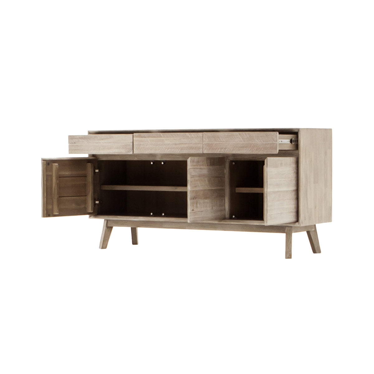 RUTH MODERN SOLID WOOD SIDEBOARD | Calgary Furniture Store