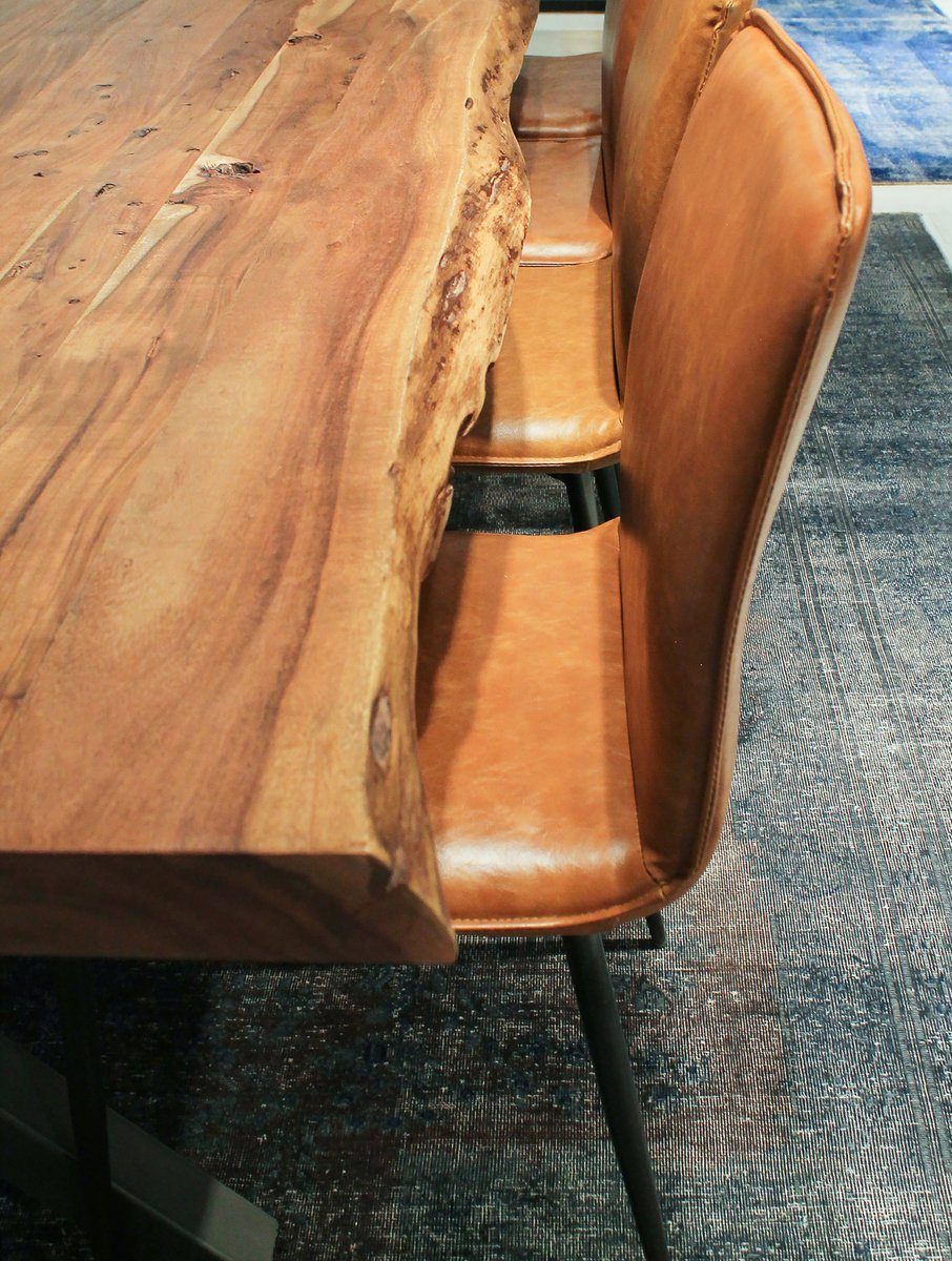 Restore Dining Table Acacia Wood Live Edge (71" 84" 98") | Calgary Furniture Store