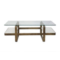 Transparent Glass Coffee Table | Calgary's Furniture Store | Calgary Coffee Table