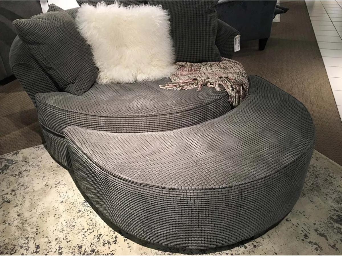 Custom Nest Chair Ottoman, Made in Canada 🇨🇦 | Calgary Furniture Store