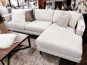 Custom Fabric 2-pc Sectional 🇨🇦 | Calgary Furniture Store