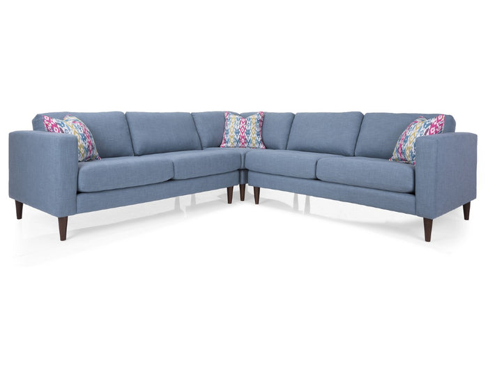 🇨🇦 Custom Fabric Sectional | Calgary Furniture Store