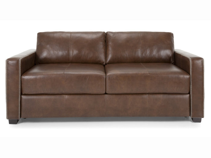 2TH3 Leather Transformer Sleeper Sofa | Calgary Furniture Store