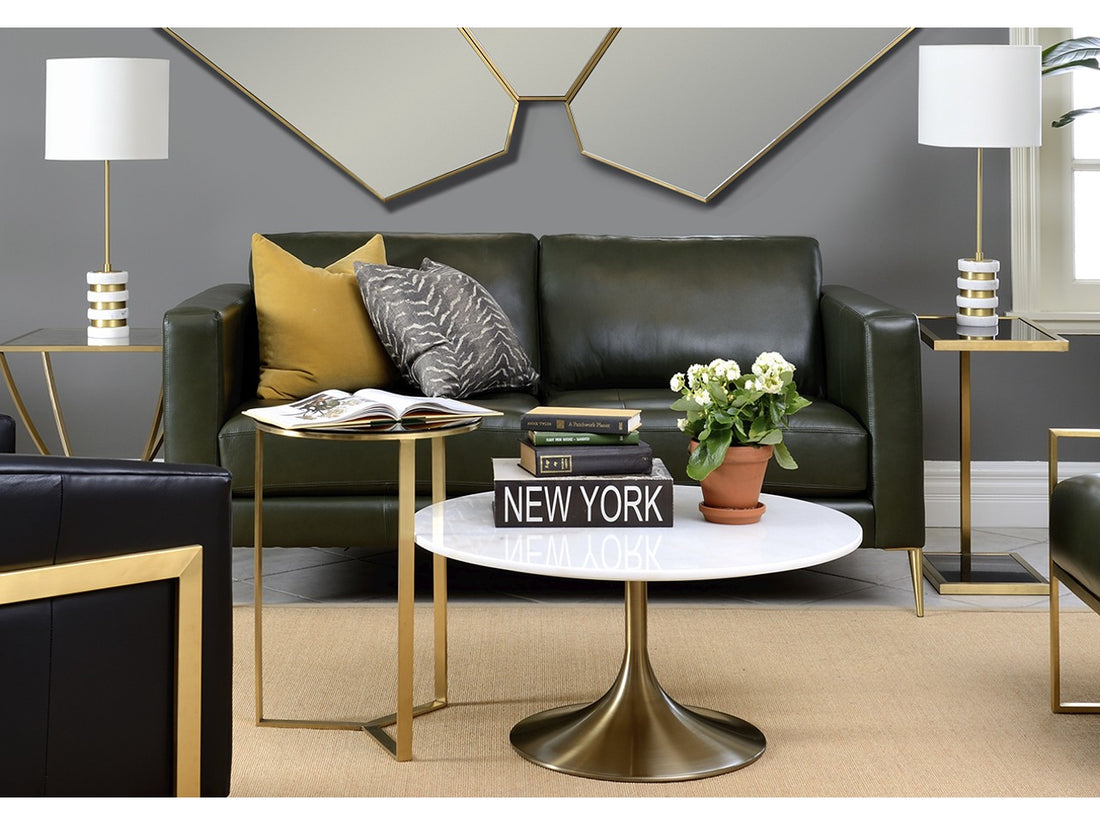 🇨🇦 Custom Leather Sofa | Calgary Furniture Store