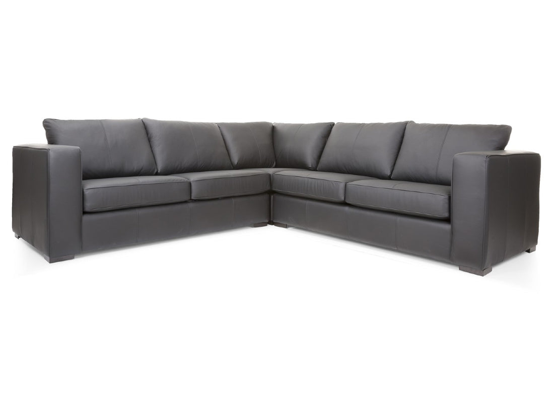 🇨🇦 Custom Leather Sectional | Calgary Furniture Store