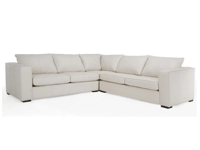 🇨🇦 Custom Leather Sectional with Power Recliner | Calgary Furniture Store