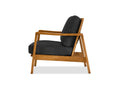 Leather Craftsman Chair Walnut | Calgary Furniture Store