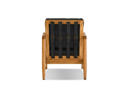 Leather Craftsman Chair Walnut | Calgary Furniture Store