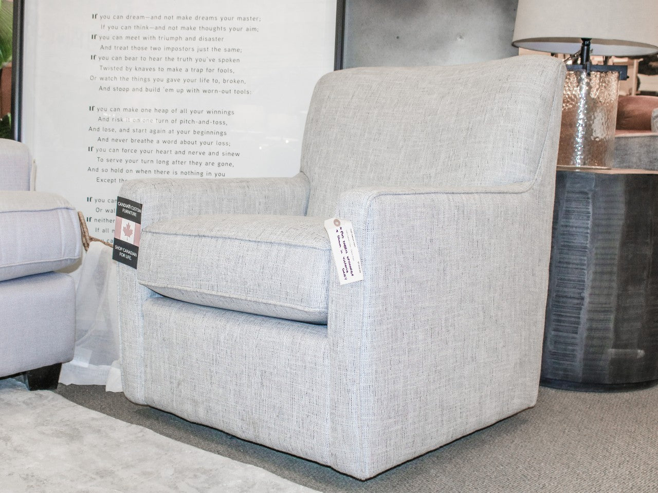 7543 Kingston Swivel Chair | Calgary Furniture Store