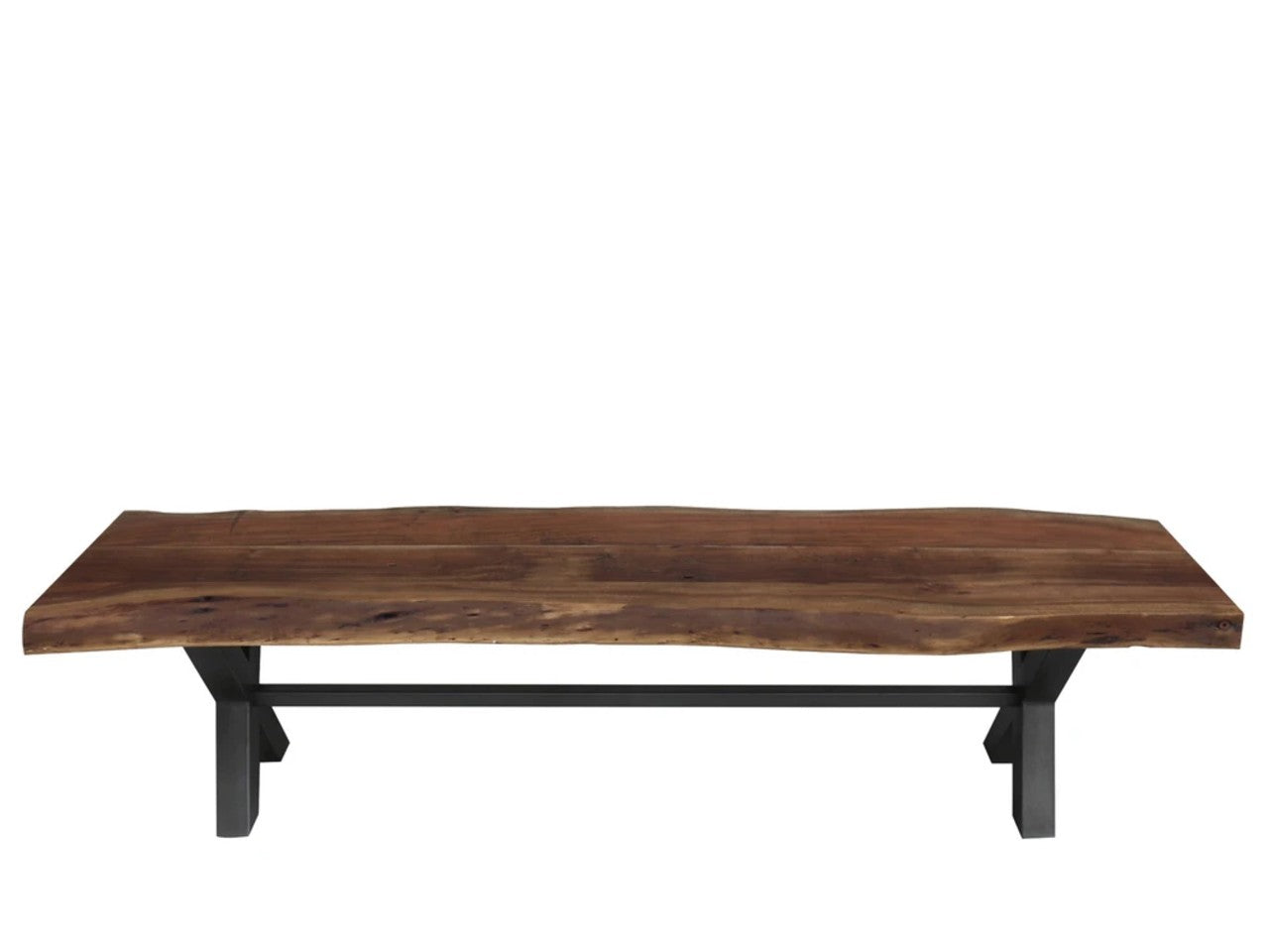 Acacia Forest Solid Wood Live Edge Bench (61" 73" 88") | Calgary Furniture Store