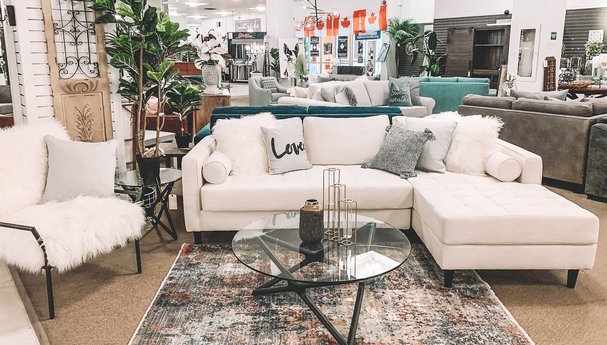 Angela Sectional, Made in Canada 🇨🇦 | Calgary Furniture Store