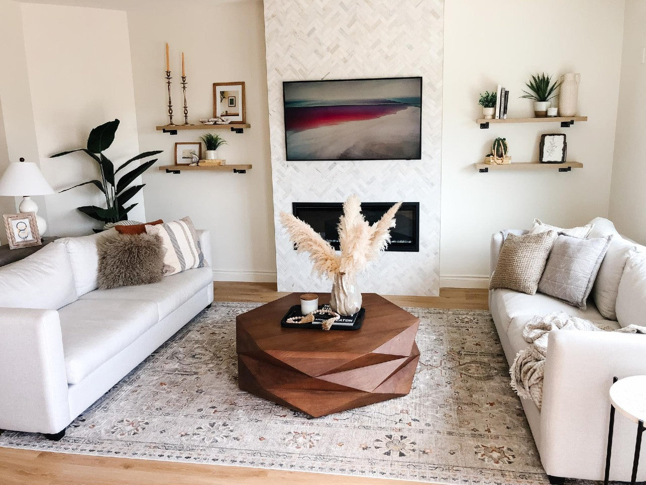 Arreto Brown Coffee Table | Calgary Furniture Store