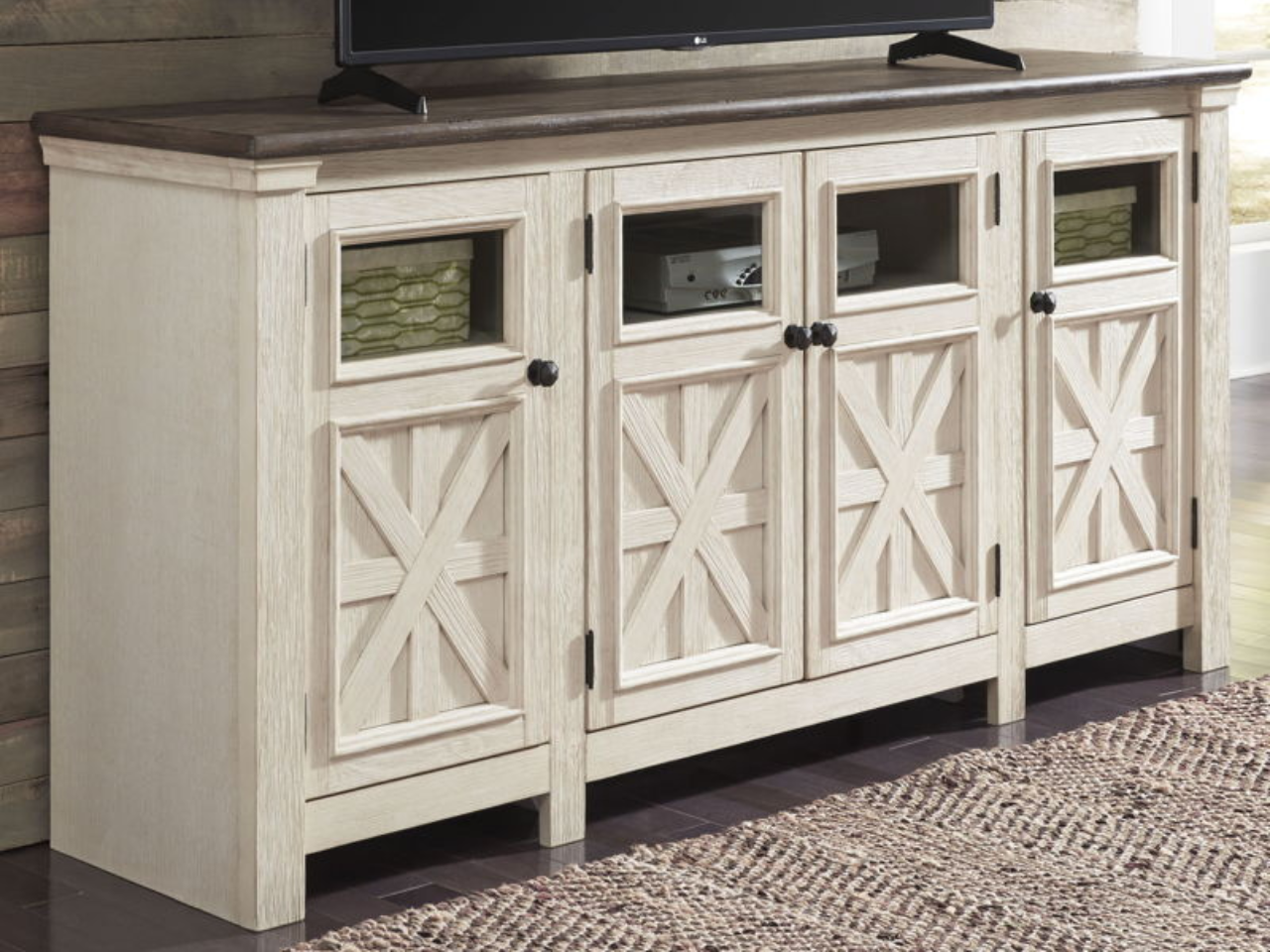 Bolanburg TV Cabinet | Calgary Furniture Store