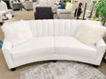 Chanel Curved Sofa 🇨🇦 | Calgary Furniture Store