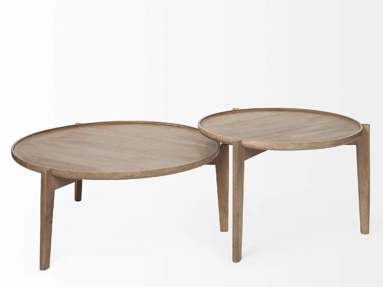 Cleaver Nesting Coffee Tables -Solid Wood | Calgary Furniture Store