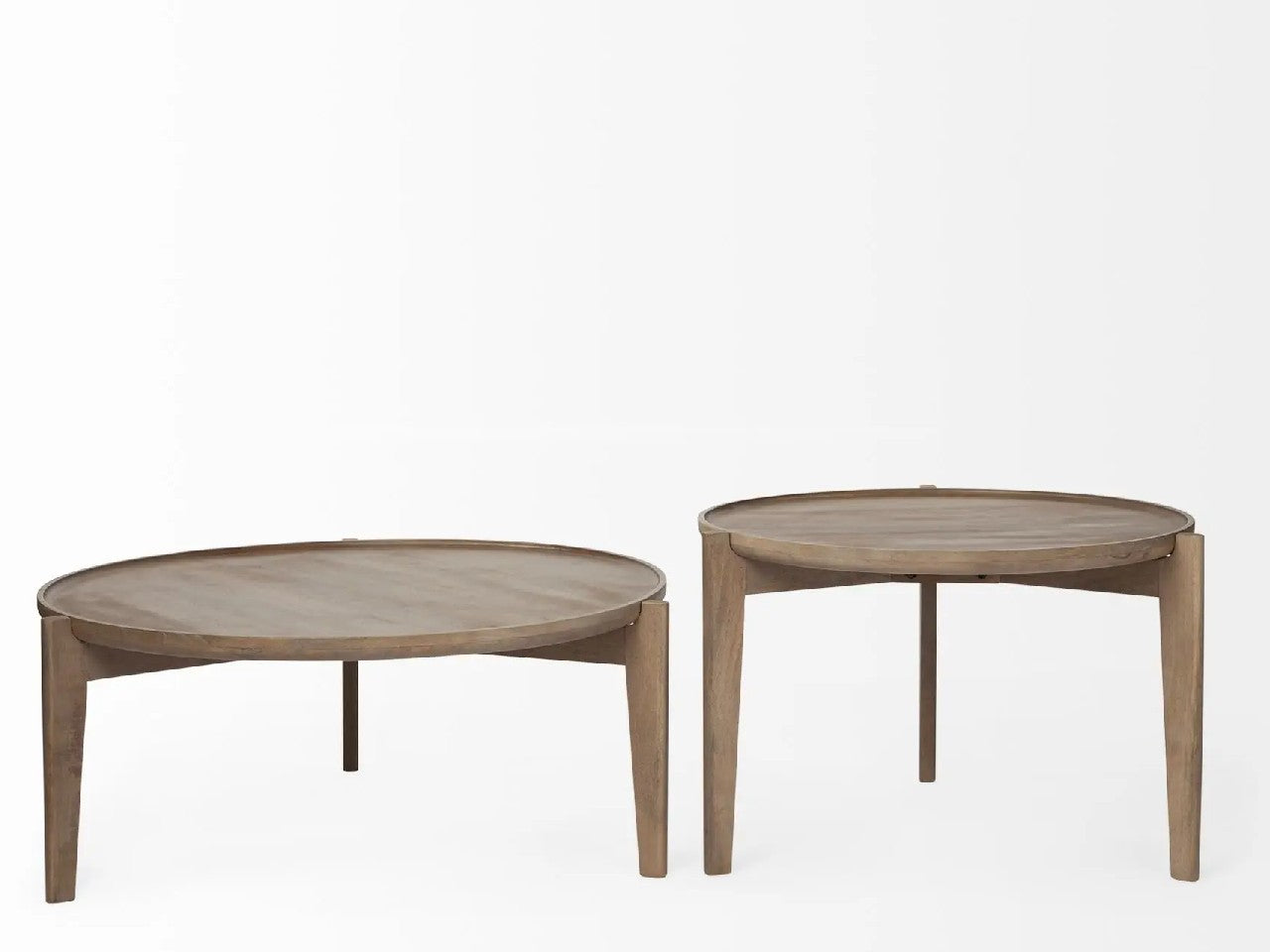 Cleaver Nesting Coffee Tables -Solid Wood | Calgary Furniture Store