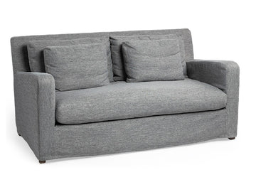 Denly Castlerock Gray Loveseat | Calgary Furniture Store