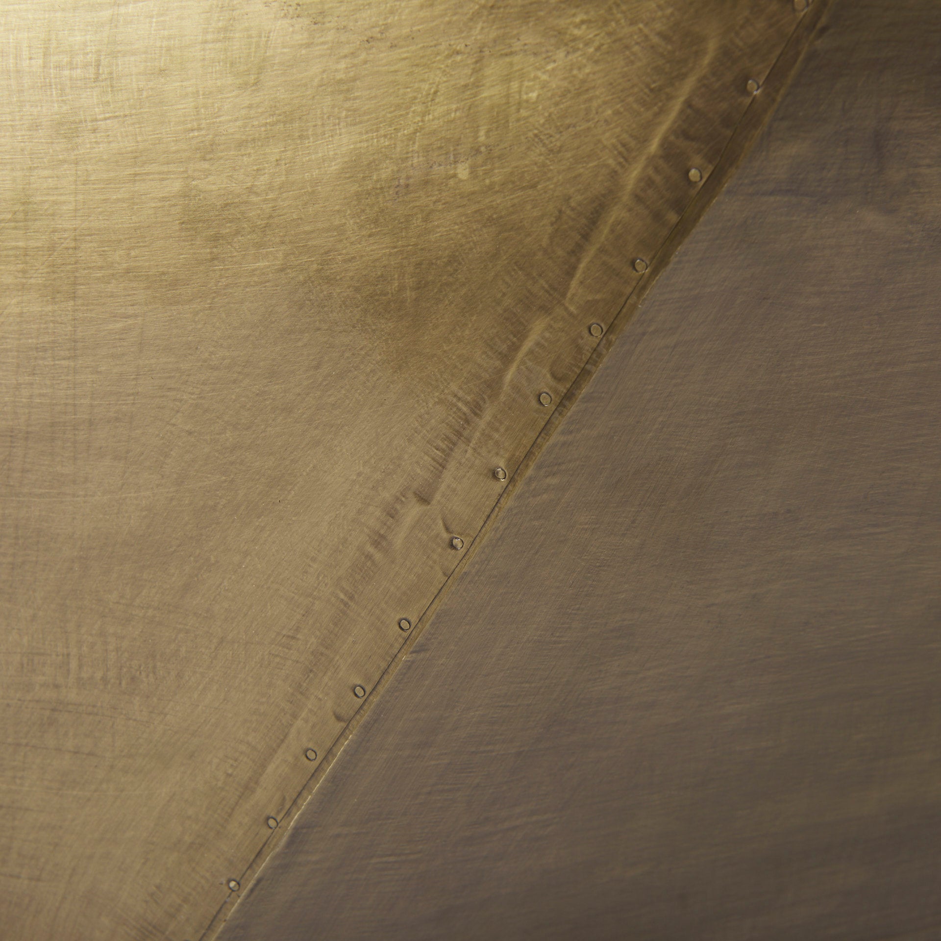 Esagono Metal Base Coffee Table - Double Hinged Solid Wood Top Brass | Calgary Furniture Store